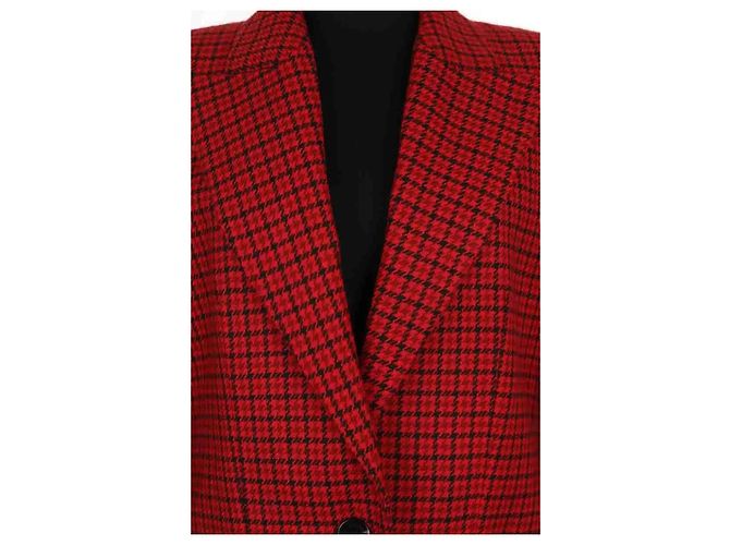 Blazer rosso in lana Alexandre Vauthier - vista 2