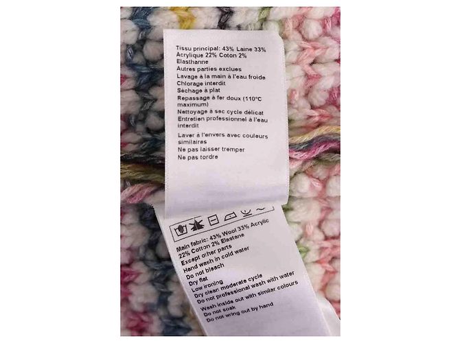Cardigan in lana multicolore Ba&Sh - vista 6