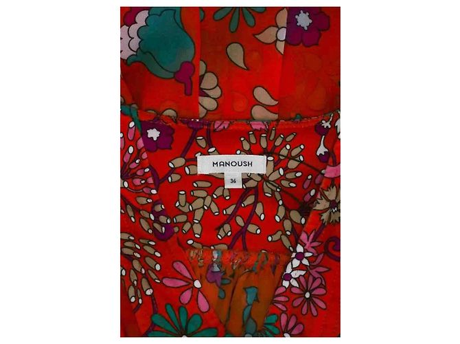 Abito rosso Manoush - vista 3