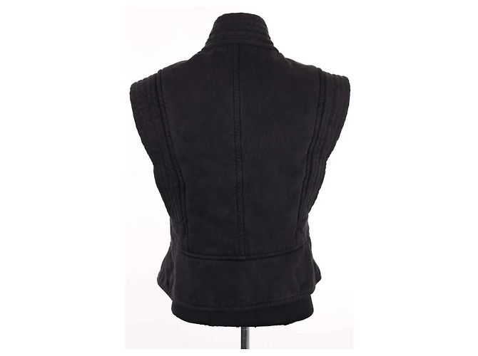 Isabel Marant Etoile Norah Jacke schwarz Baumwolle - Ansicht 4