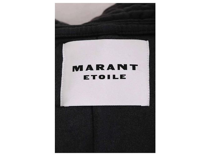 Isabel Marant Etoile Norah Jacke schwarz Baumwolle - Ansicht 5