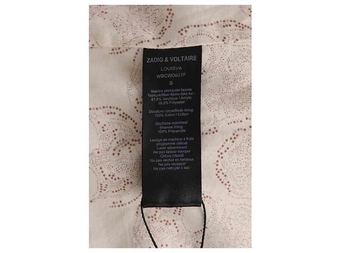 Casaco de algodão bege Zadig & Voltaire S - vista 6