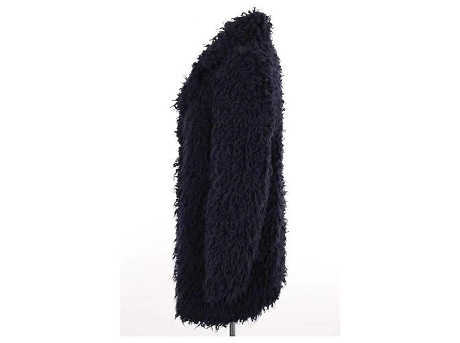 Abrigo de algodón azul marino Zadig & Voltaire - vista 3