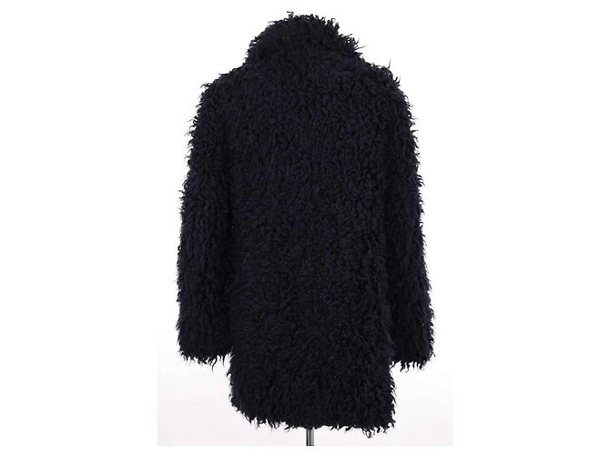Abrigo de algodón azul marino Zadig & Voltaire - vista 4