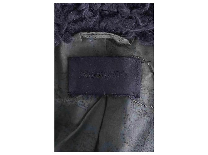 Abrigo de algodón azul marino Zadig & Voltaire - vista 5