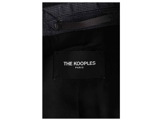 The Kooples Anzug aus Wolle Grau - Ansicht 5
