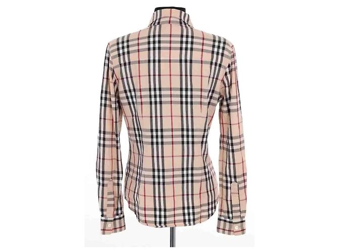 Camisa Burberry marrón de algodón - vista 4