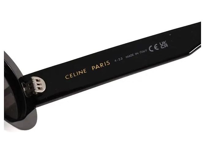 Céline Black Plastic Sunglasses - view 5