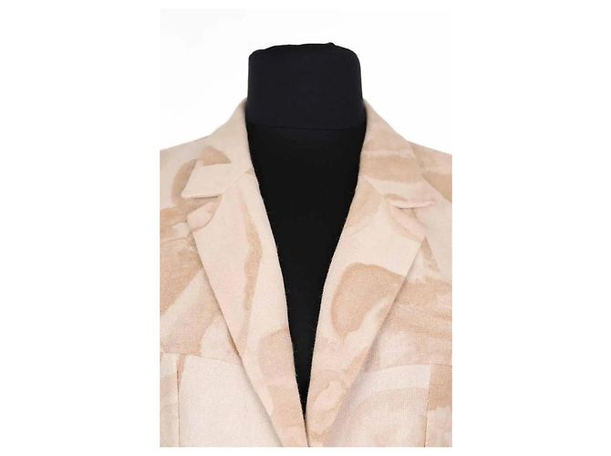 Fendi Ecru Viscose Blazer - view 2