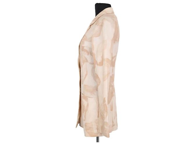 Fendi Ecru Viscose Blazer - view 3