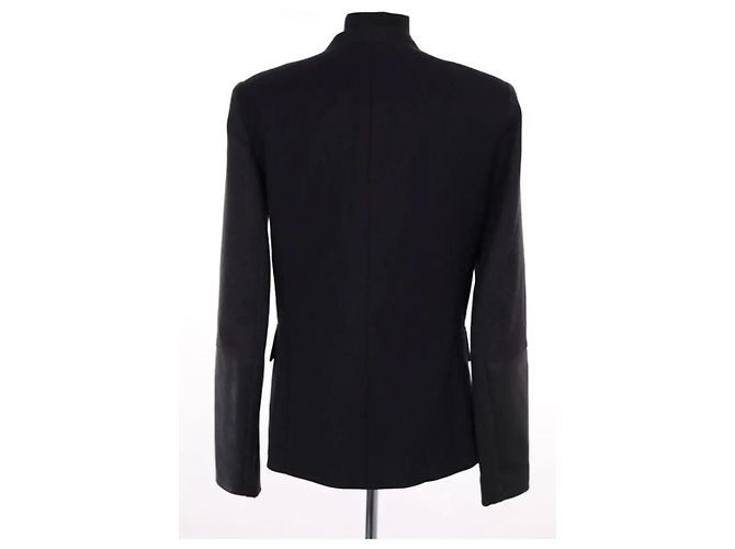 Maje Blazer aus Wolle marineblau - Ansicht 4