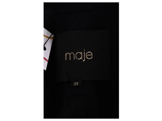 Maje Blazer aus Wolle marineblau - Ansicht 5