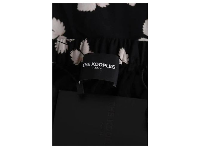 The Kooples Schwarzer Rock aus Viskose L - Ansicht 5