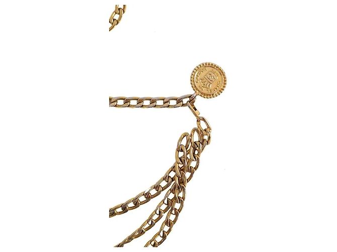 Chanel Kettengürtel aus Metall goldfarben - Ansicht 2