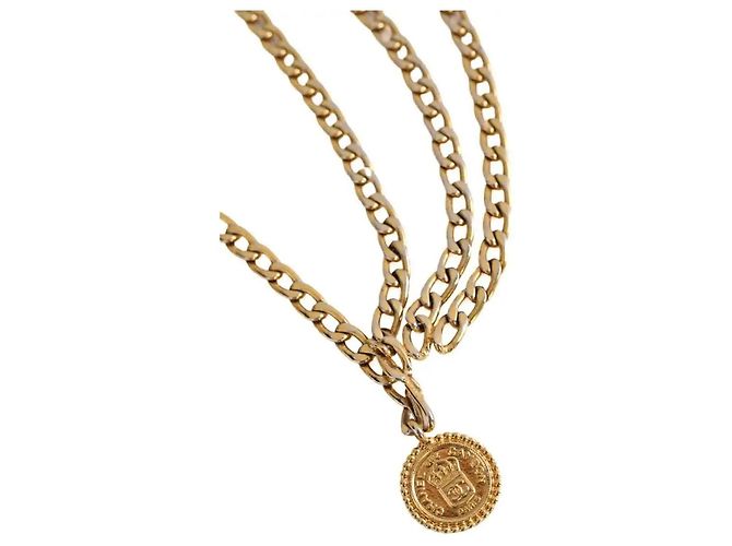 Chanel Kettengürtel aus Metall goldfarben - Ansicht 3