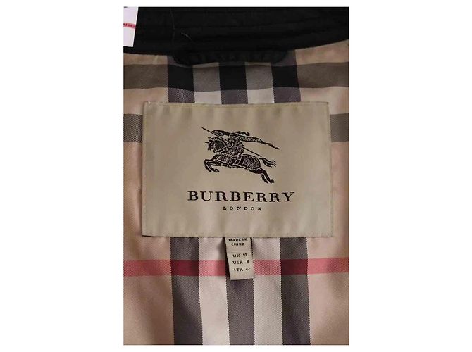 Burberry Trenchcoat Schwarz - Ansicht 5