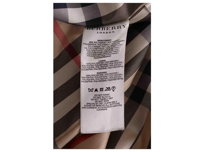 Burberry Trenchcoat Schwarz - Ansicht 6