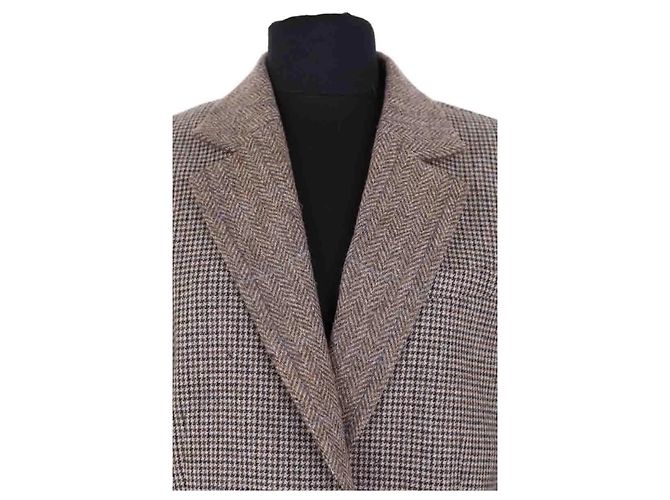 Sandro Brown Wool Blazer - view 2