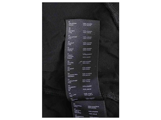 Maje Vestido Ruffiniti negro - vista 6