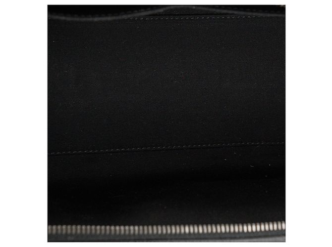 DIOR - Necessaire Diamond Dior em toile resinada preta e cinza - vista 9