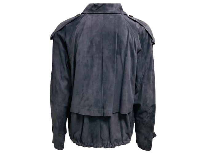 Brunello Cucinelli Night Sky Wildlederjacke - Ansicht 3