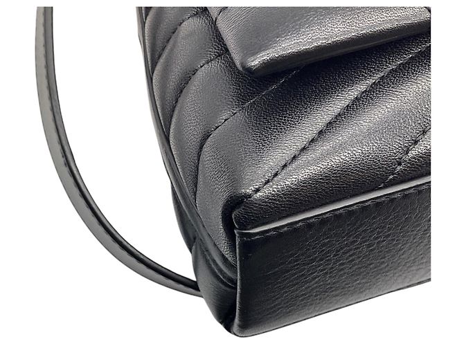 Givenchy Bolso de Hombro Pequeño 4G Acolchado en Piel de Ternera Suave Negra - vista 9