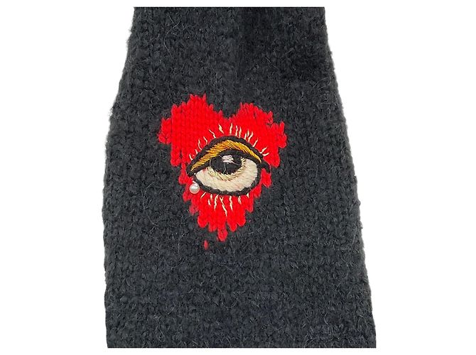 Autre Marque Raquel Allegra Cárdigan Arcadia de alpaca / lana negro - vista 5