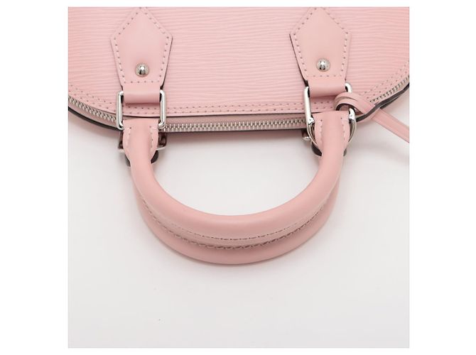 Louis Vuitton Bolso de mano Alma BB de piel Epi con asa superior Rosa - vista 5