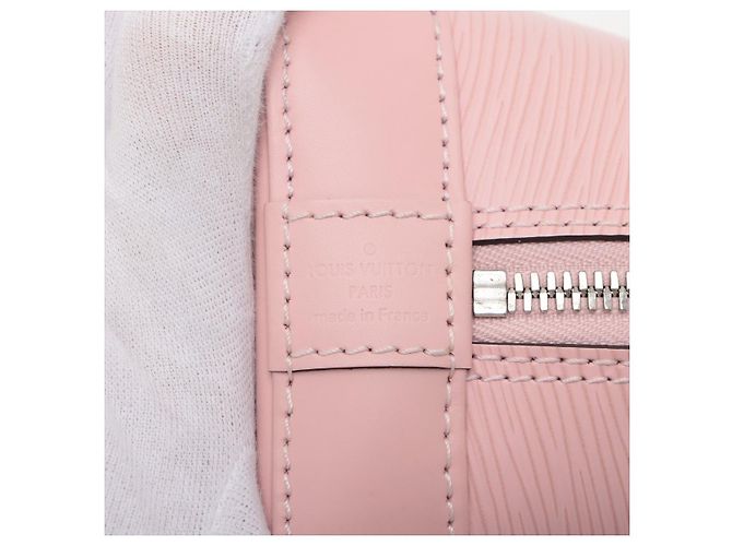 Louis Vuitton Bolso de mano Alma BB de piel Epi con asa superior Rosa - vista 10