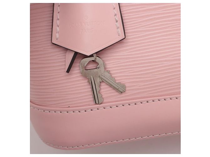 Louis Vuitton Bolso de mano Alma BB de piel Epi con asa superior Rosa - vista 16