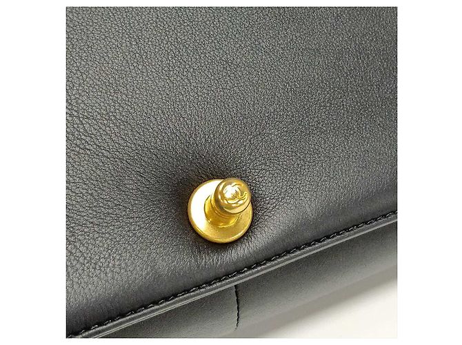 Chanel Borsa a spalla Boy Medium in pelle di vitello trapuntata con doppia cucitura Nero - vista 12