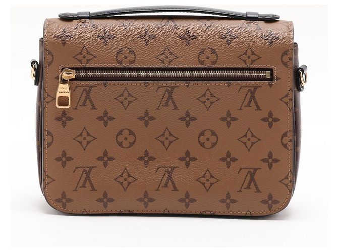Louis Vuitton Pochette Metis Canvas Flap Crossbody Monogram Reverse - vista 2
