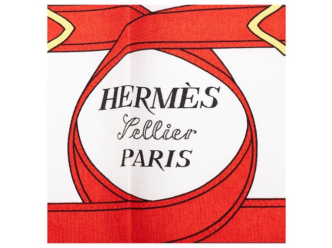 Pañuelo de seda Hermès Eperon D Or Azul 90 Scarves - vista 5