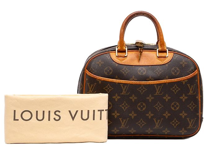 Borsa a mano Louis Vuitton Monogram Trouville Marrone - vista 7