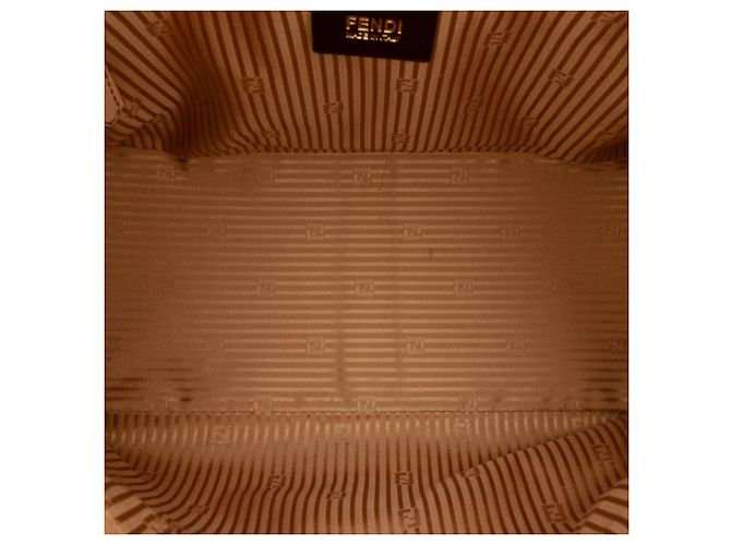 Borsa a tracolla Fendi Mamma Forever Large in pelle di vitello Marrone - vista 4