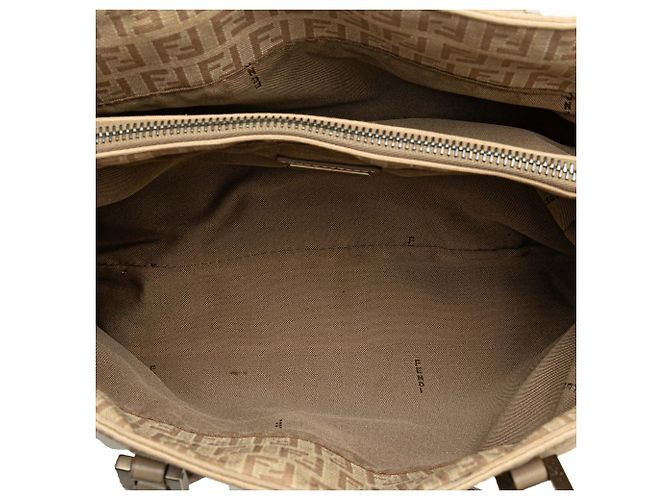 Fendi Zucchino Canvas Tote braun - Ansicht 4