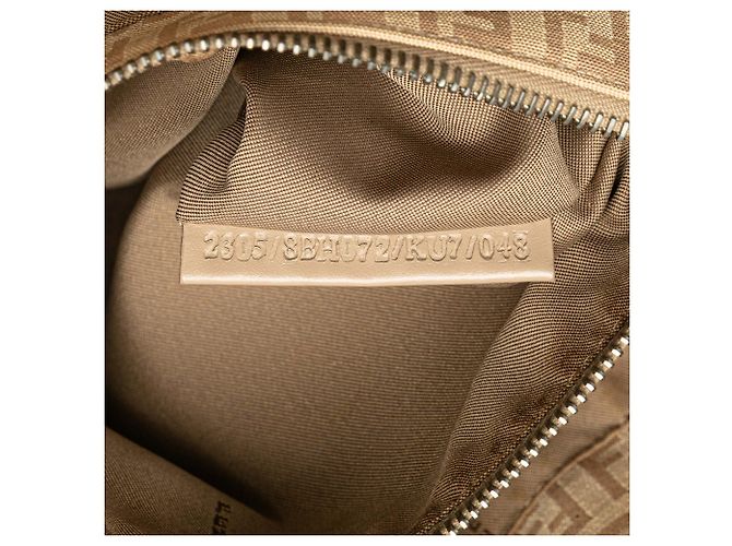 Fendi Zucchino Canvas Tote braun - Ansicht 7