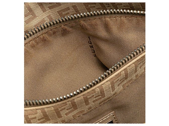 Fendi Zucchino Canvas Tote braun - Ansicht 8
