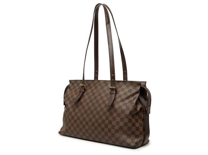 Louis Vuitton Damier Ebene Chelsea Schultertasche Braun - Ansicht 2