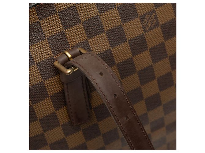 Louis Vuitton Damier Ebene Chelsea Schultertasche Braun - Ansicht 6