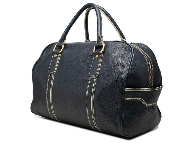 Borsa da viaggio Louis Vuitton Tobago Carryall Blu - vista 2