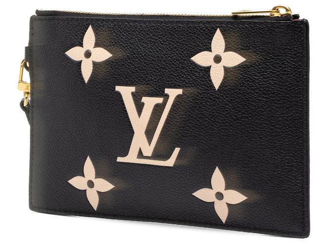 Néonoé Pouch Neonoe Giant bicolore Monogram Empreinte nera Louis Vuitton - vista 2