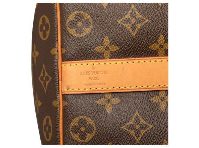 Borsa da viaggio Louis Vuitton Monogram Keepall Bandouliere 50 Marrone - vista 5
