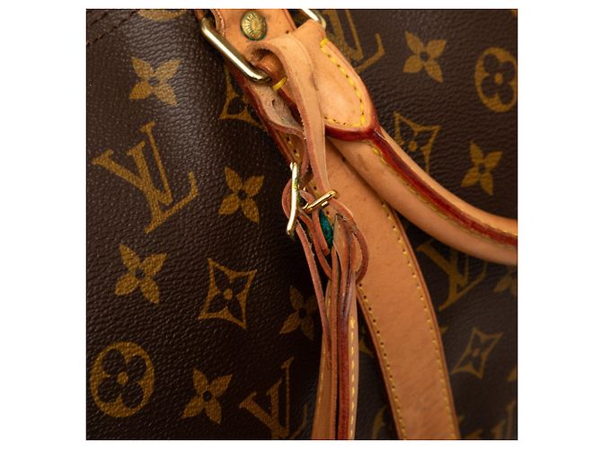 Borsa da viaggio Louis Vuitton Monogram Keepall Bandouliere 50 Marrone - vista 7