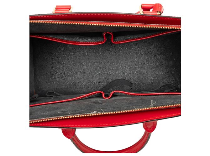 Louis Vuitton Epi Riviera Handtasche rot - Ansicht 4
