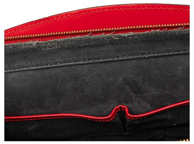 Louis Vuitton Epi Riviera Handtasche rot - Ansicht 5
