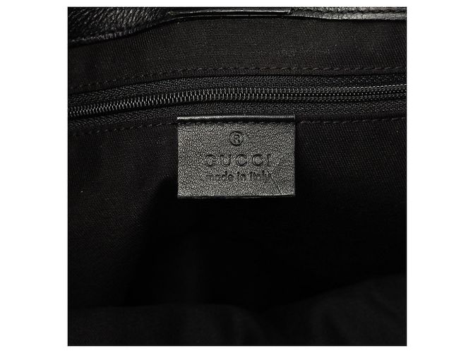 Borsa Gucci GG Canvas Abbey D Ring Nera - vista 5