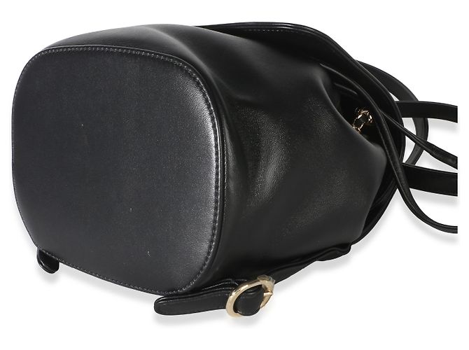 Gabrielle Chanel CC Mania Mini-Rucksack aus schwarzem Lammleder - Ansicht 7