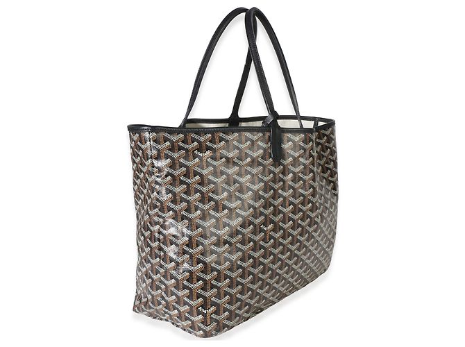 Goyard Black Goyardine Canvas Saint Louis PM - vista 4