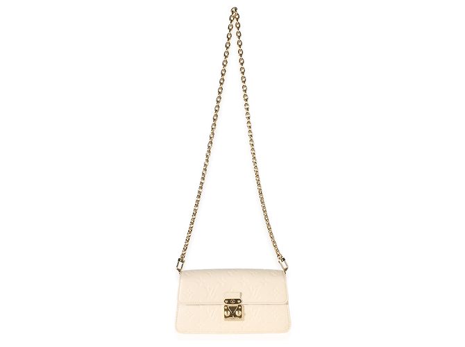 Louis Vuitton Cream Monogram Empreinte Metis Wallet On Chain - Ansicht 5